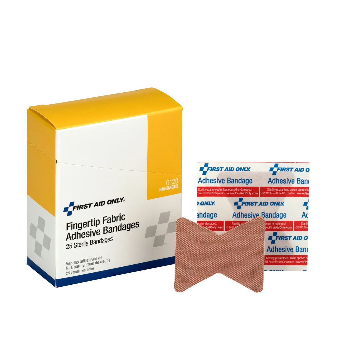 First Aid Only Heavy Woven fingertupp-plaster 25 stk