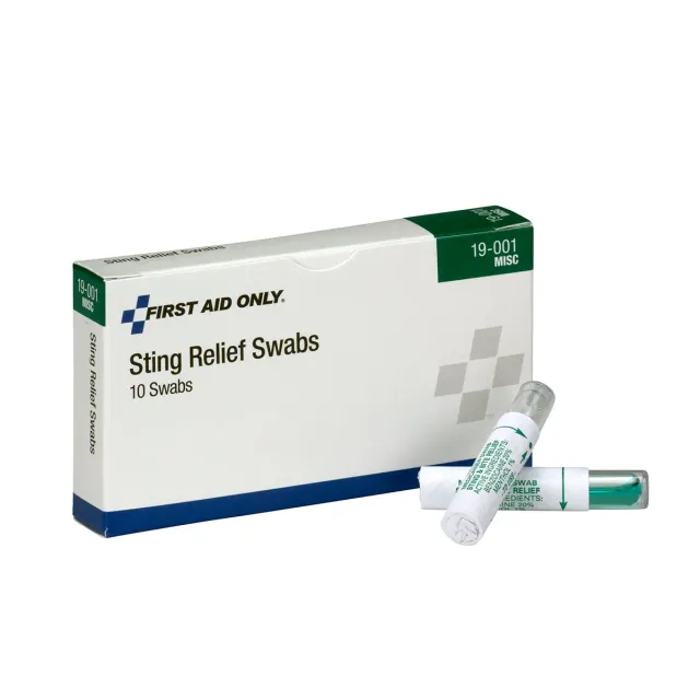 First Aid Only Sting Relief stikkpinner 10 stk kløe