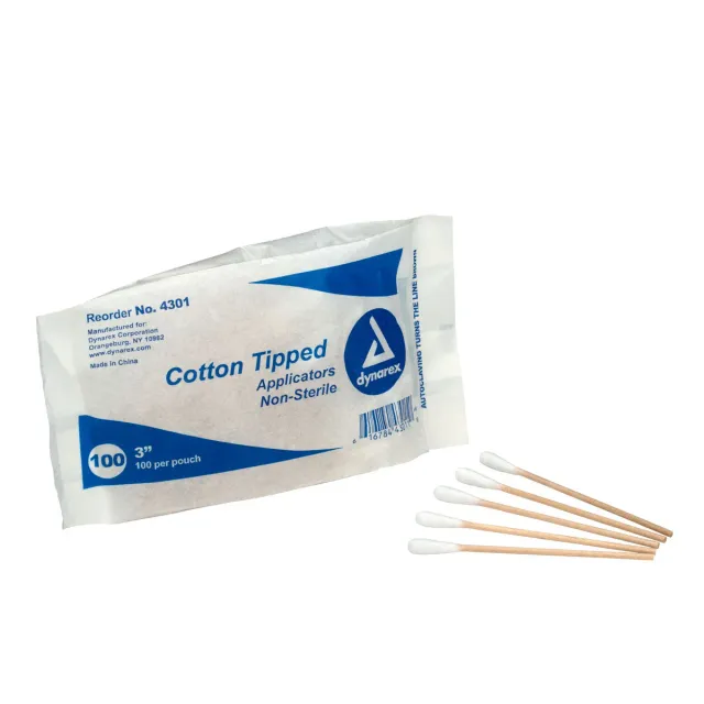 First Aid Only bomullspinner tre 7,5 cm 100 stk usterile