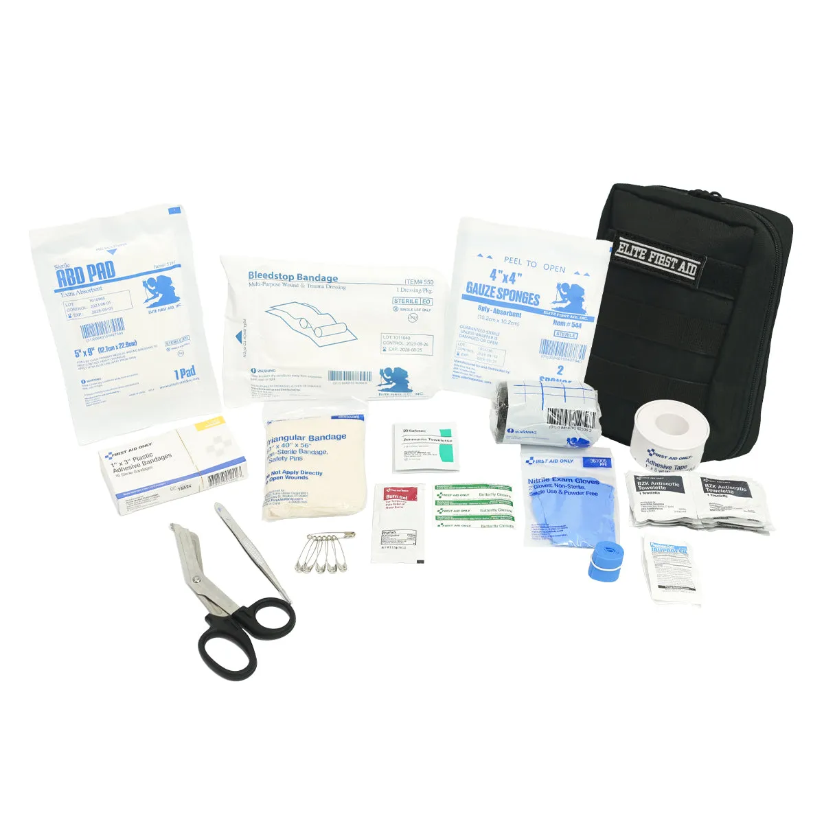 First Aid Only Tactical IFAK førstehjelpssett svart tur