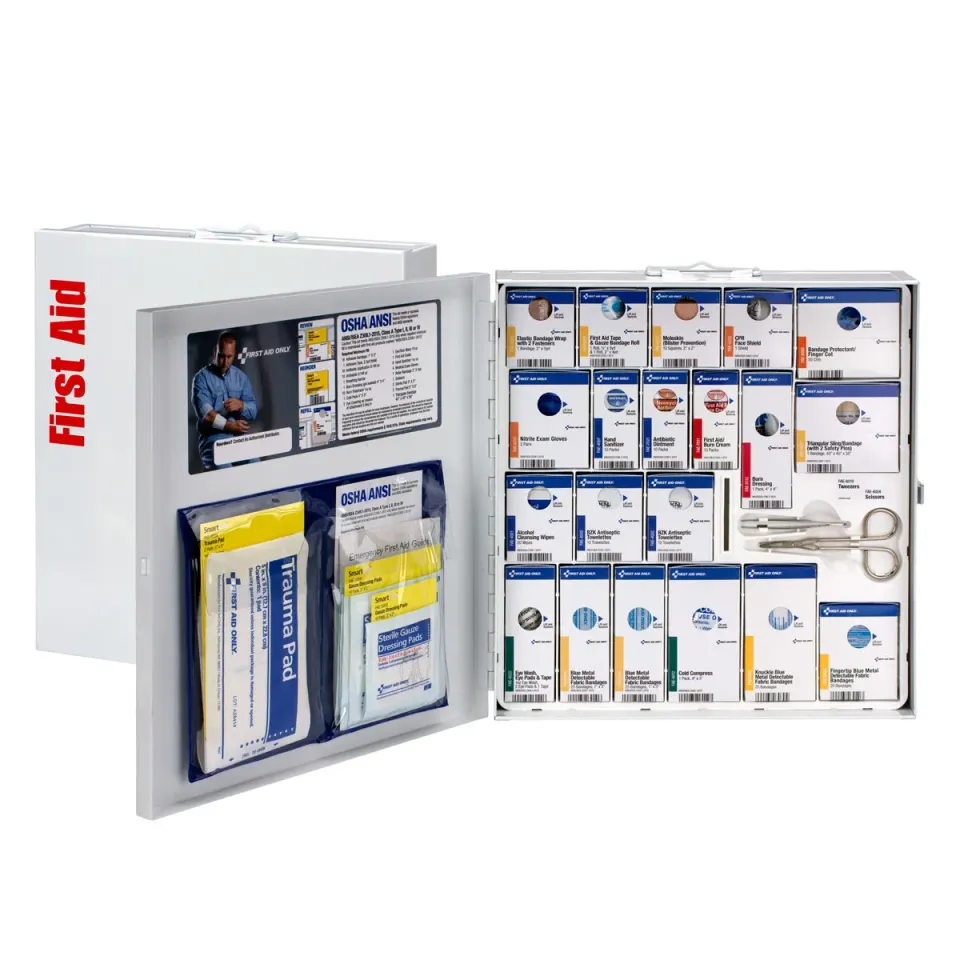 First Aid Only SmartCompliance førstehjelpsskap 50 personer mat