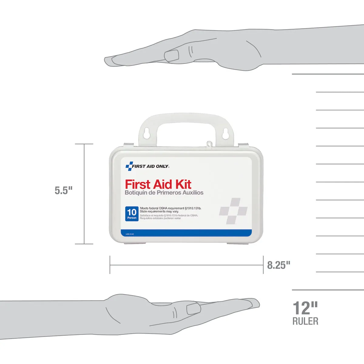 First Aid Only 10 personer førstehjelpsskrin 57 stk