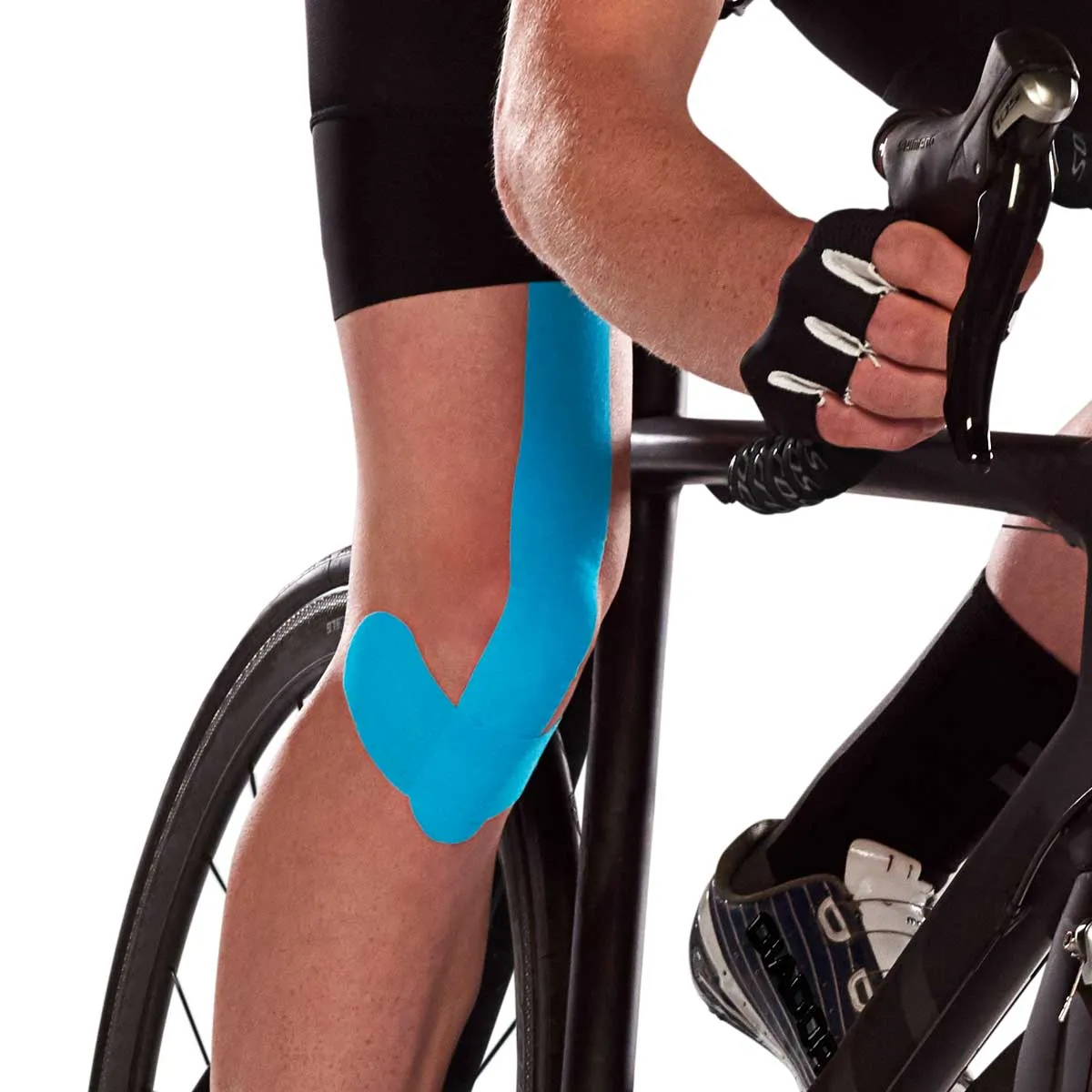 K-tape Blue kinesiologitape 5 m blå pustende bomull