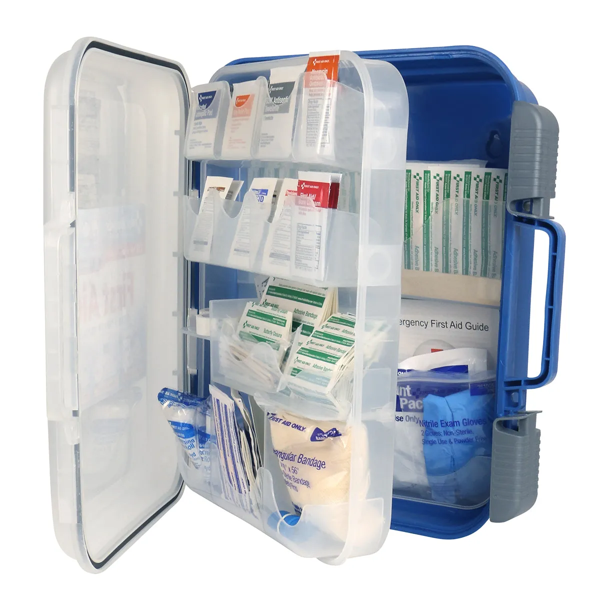 First Aid Only 50-Person førstehjelpsskrin plast 272 deler stor
