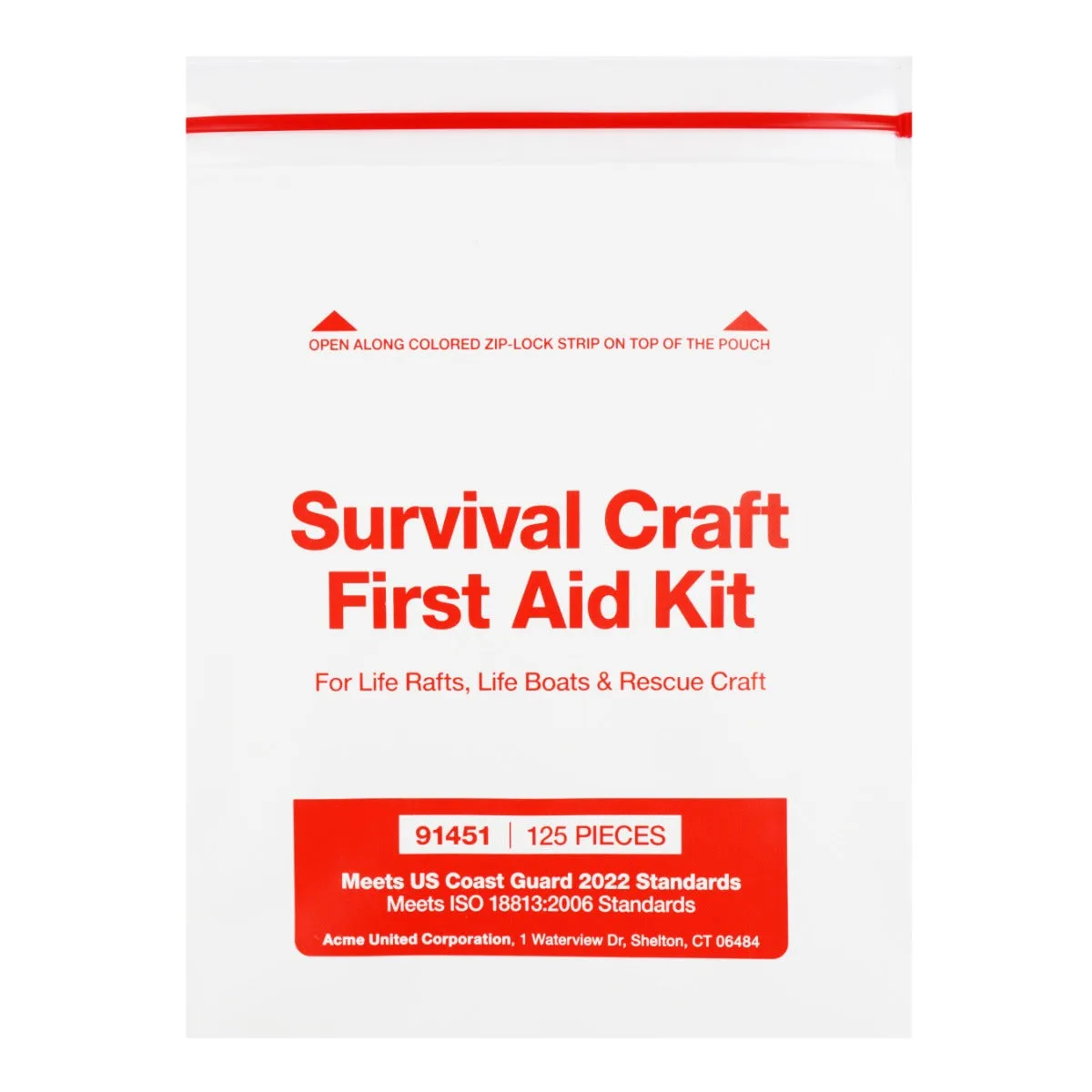 First Aid Only Survival Craft førstehjelpssett livbåt ISO