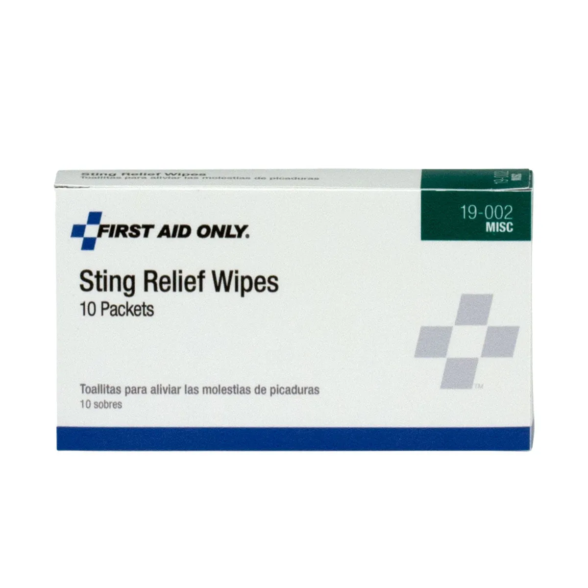 First Aid Only Sting Relief servietter 10-pk kløestillende