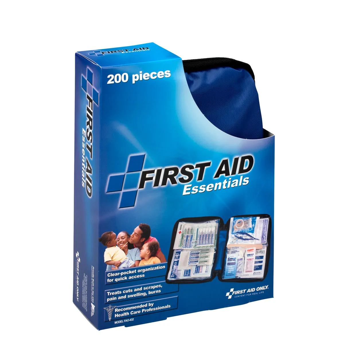 First Aid Only Essentials førstehjelpssett 199 deler stoff