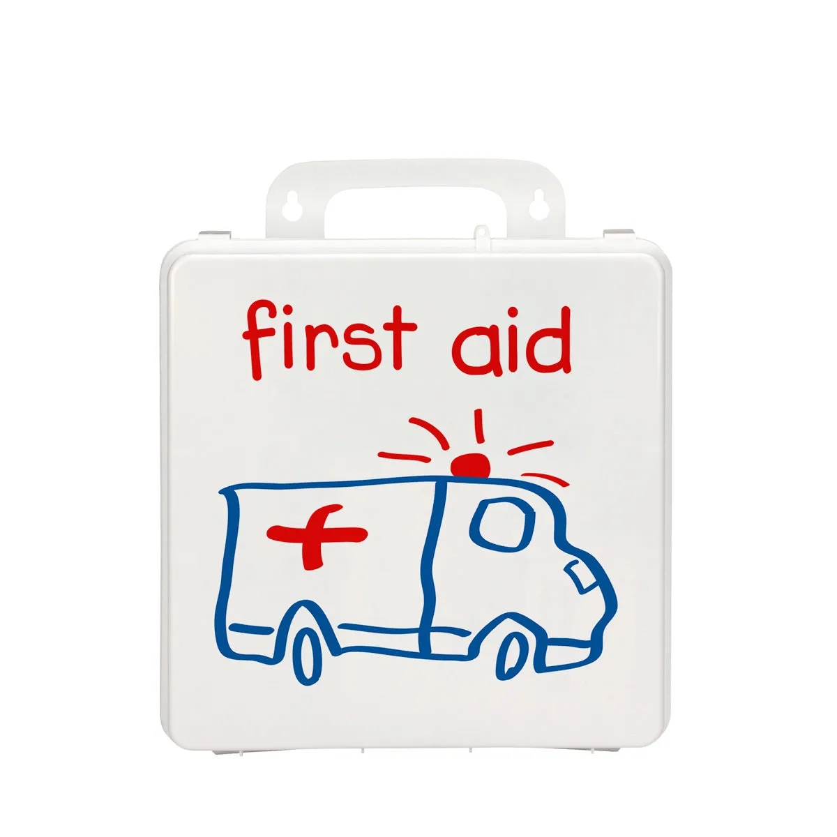 First Aid Only Pediatric førstehjelpsskrin 25 personer bærbart