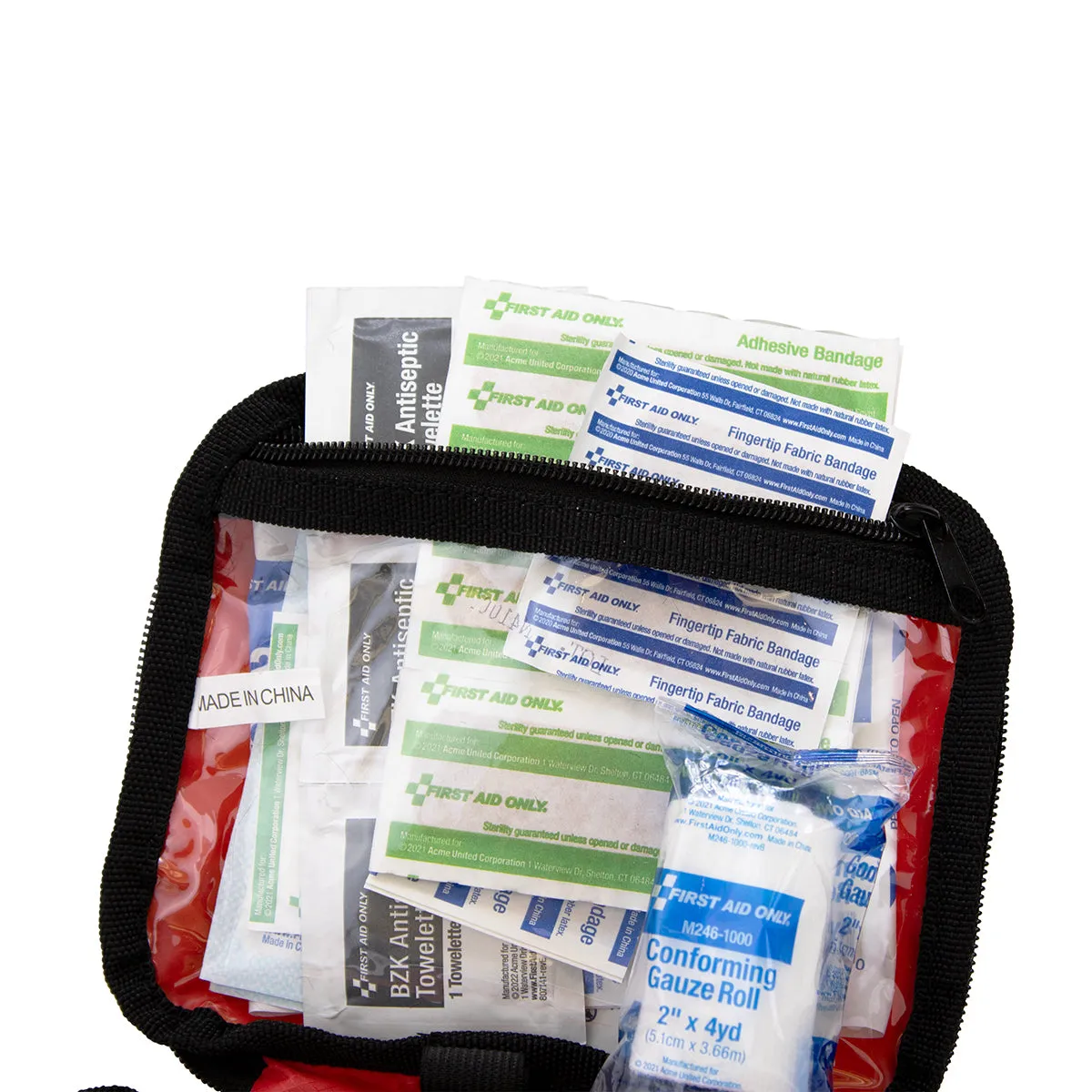 First Aid Only Grab & Go førstehjelpssett 66 deler med håndtak