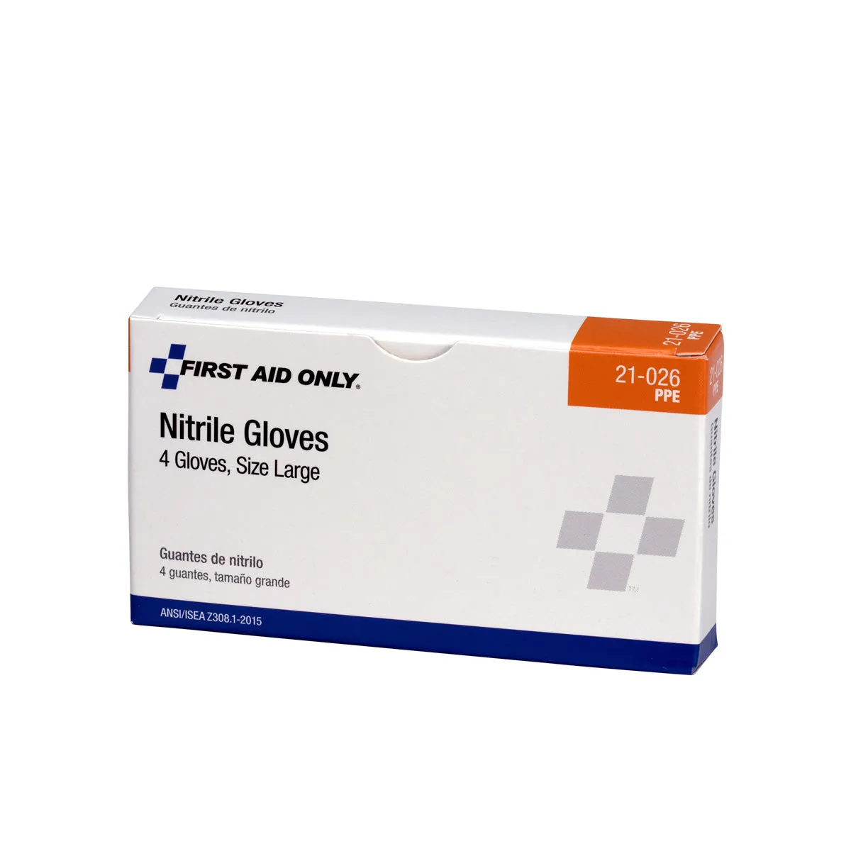 First Aid Only Nitrile Exam hansker 4 stk lateksfrie