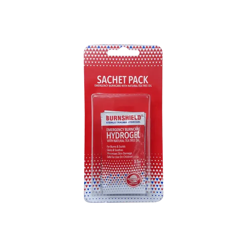 Burnshield Hydrogel Sachet 3,5 ml brannskadegel enkeltpose kjølende