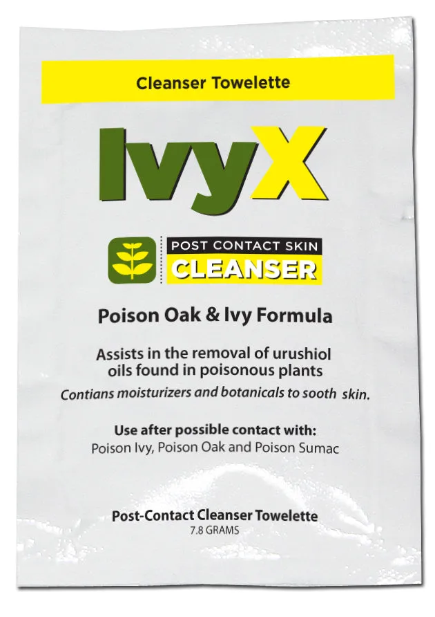 First Aid Only IvyX Post-Contact renseservietter 25 stk fet-fri