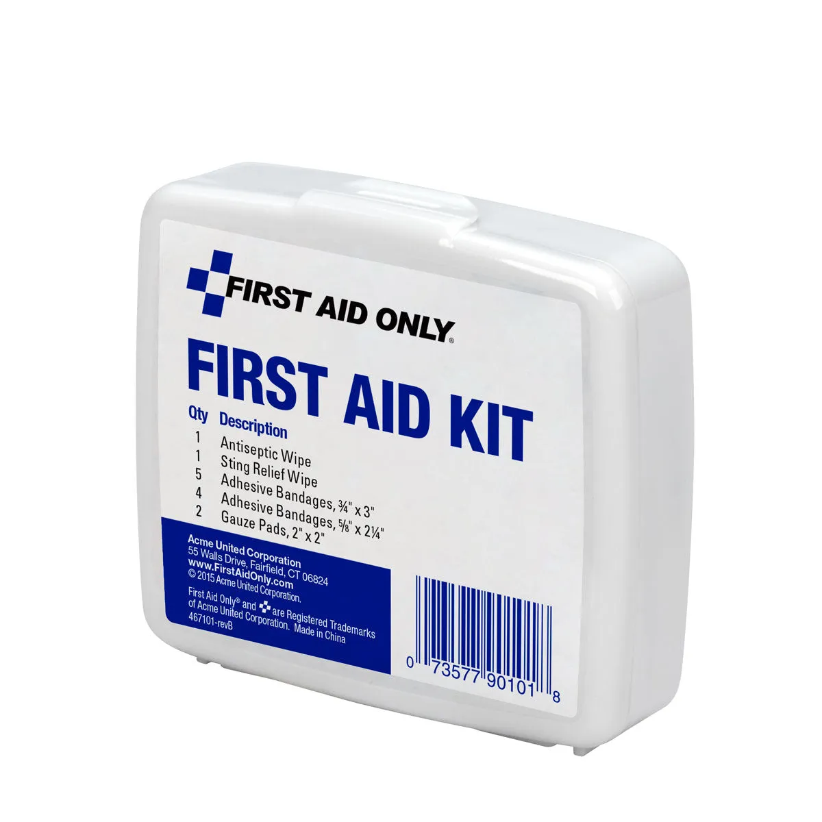 First Aid Only Personal førstehjelpssett 13 deler mini plastboks