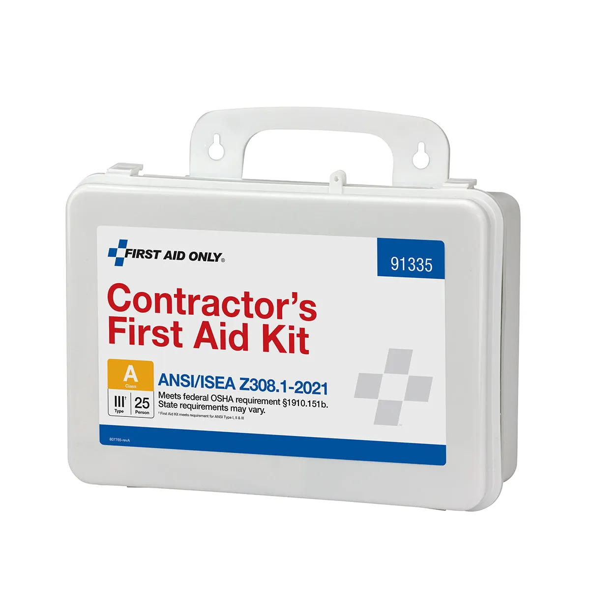 First Aid Only ANSI A førstehjelpsskrin 25 personer 130 deler