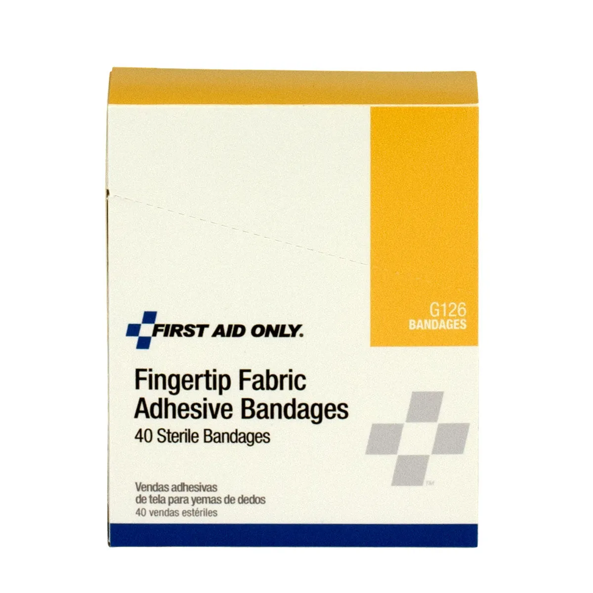 First Aid Only Fingertip plaster stoff 40 stk eske