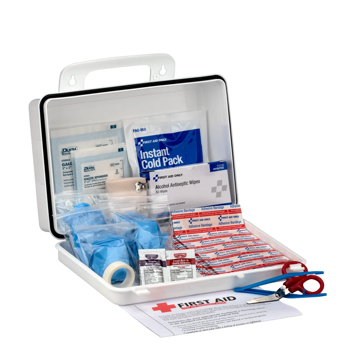 First Aid Only 25 Person Office førstehjelpsskrin 130 deler plast