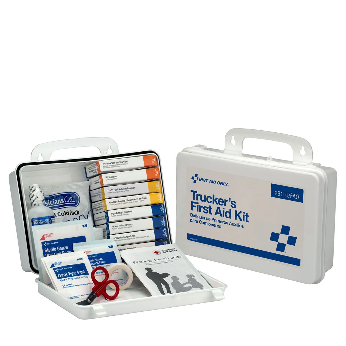 First Aid Only 16 Unit Truckers førstehjelpssett 88 deler