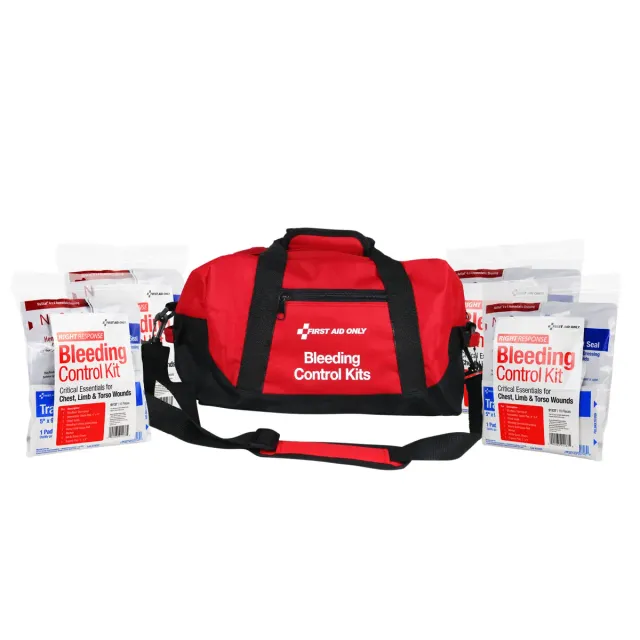 First Aid Only Bleeding Control Multiple Victim førstehjelpsbag 4 sett