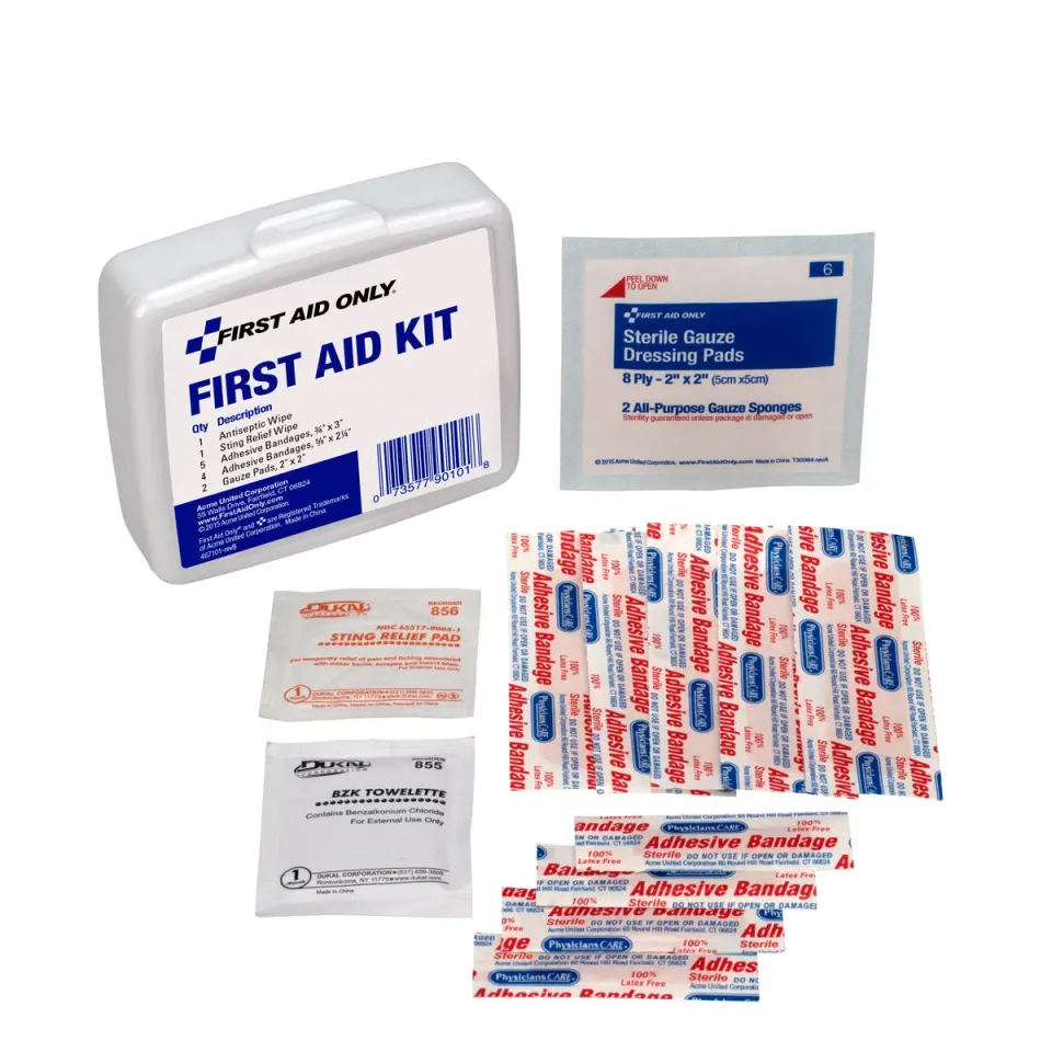 First Aid Only Personal førstehjelpssett 13 deler mini plastboks