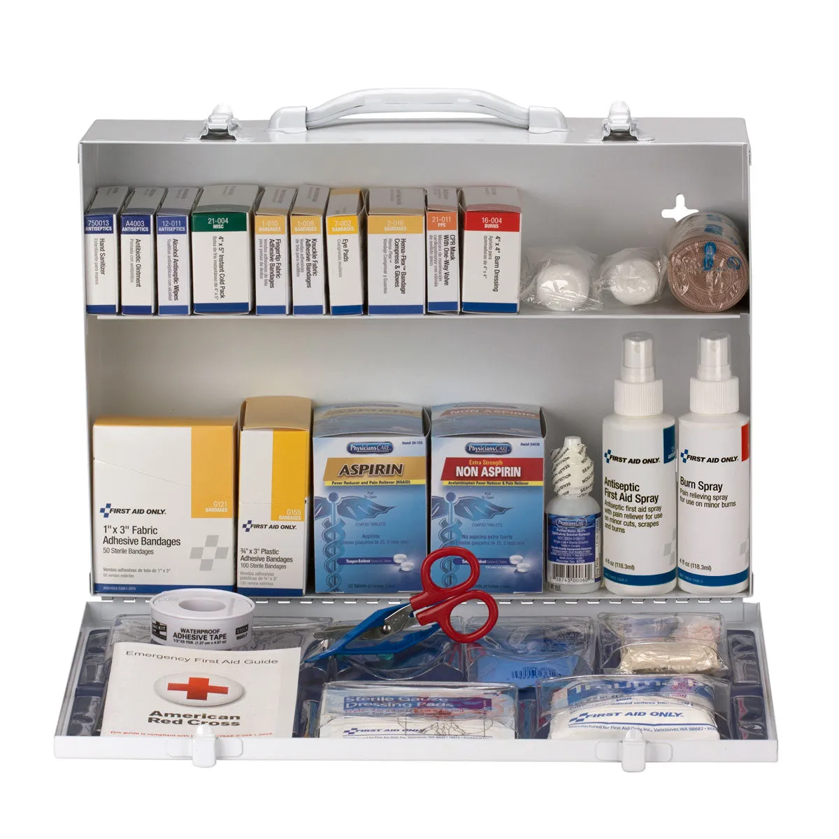 First Aid Only 75 Person ANSI A førstehjelpsskap 348 deler
