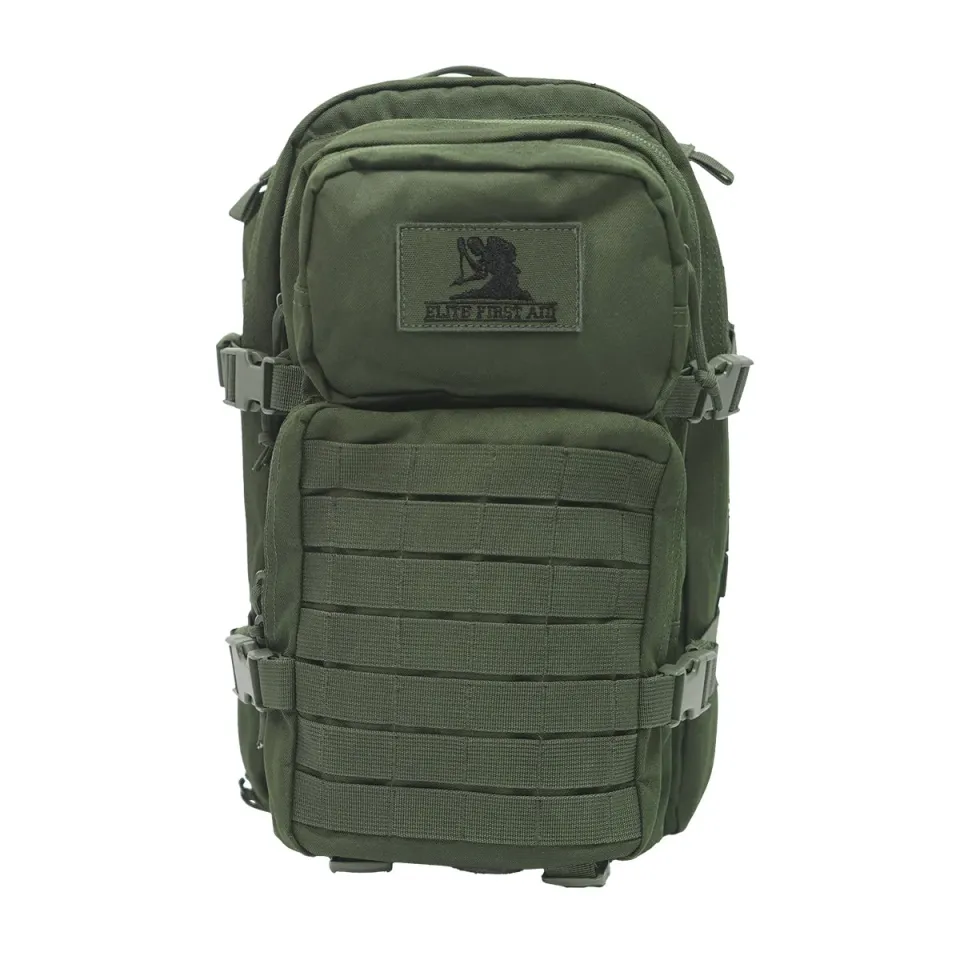 First Aid Only Tactical Trauma beredskapssekk olivengrønn stor