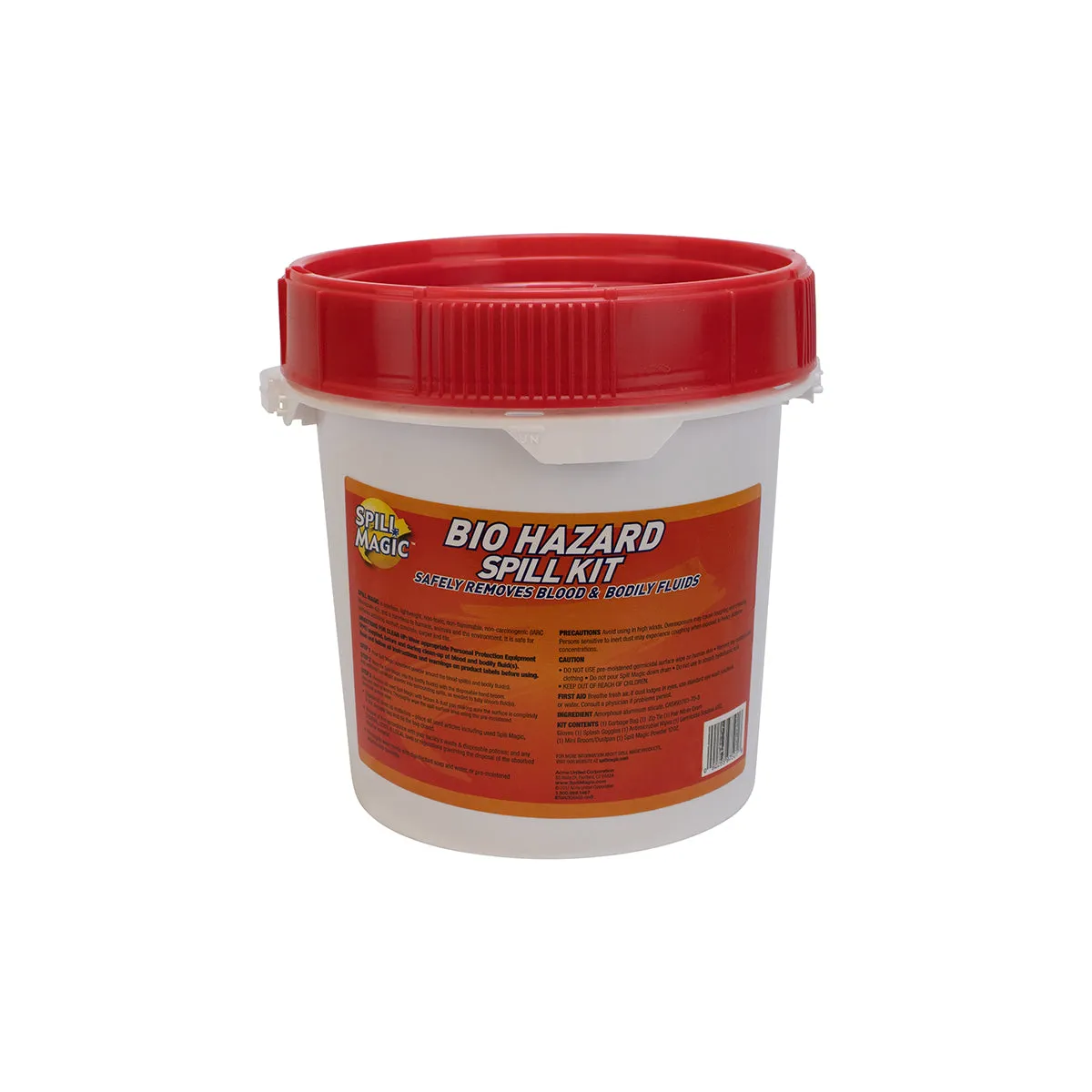 First Aid Only Biohazard Spill Kit smittevernsett bøtte