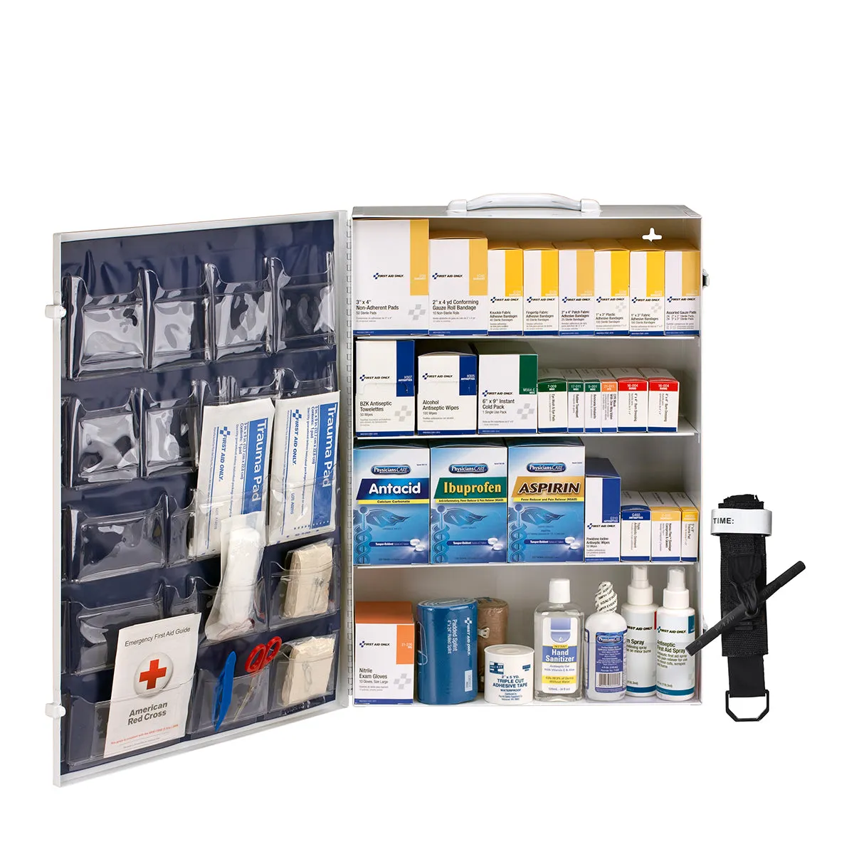 First Aid Only 150 Person ANSI B førstehjelpsskap 4-hyllers