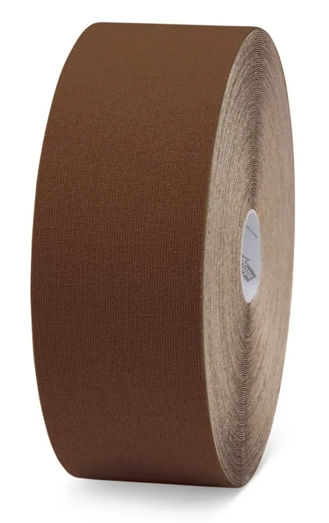 K-tape My Skin kinesiologitape 5 cm x 22 m mørkebrun