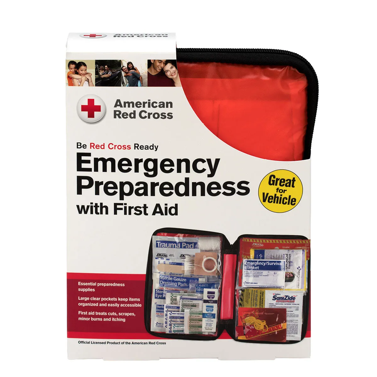 First Aid Only American Red Cross Emergency Preparedness Plus beredskapssett