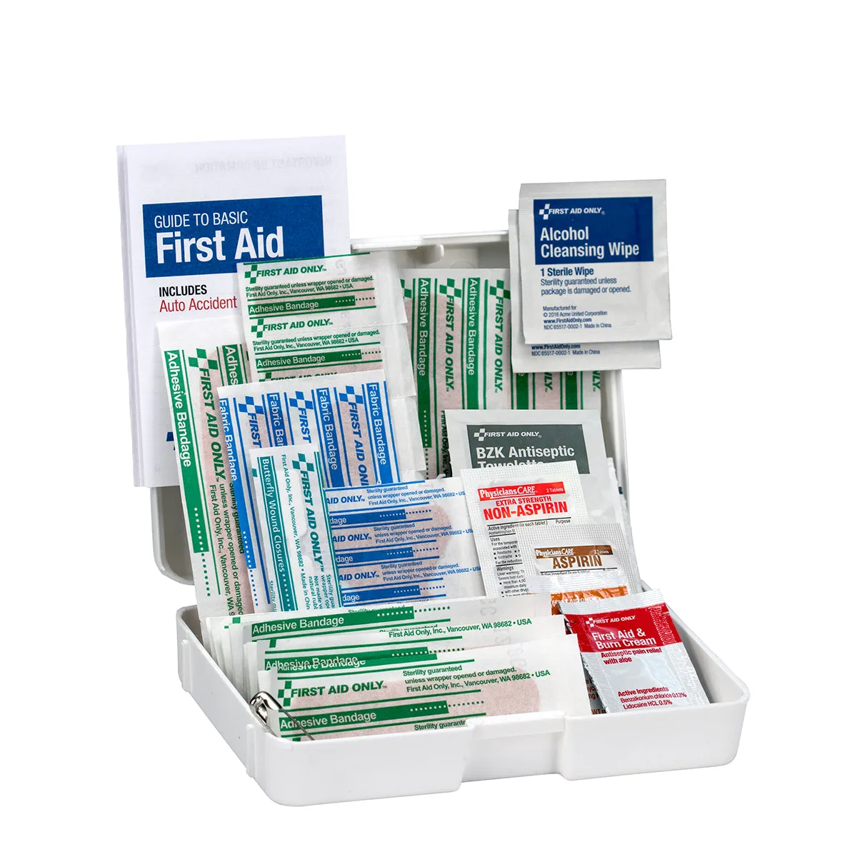 First Aid Only Personal førstehjelpssett 47-delt plastboks