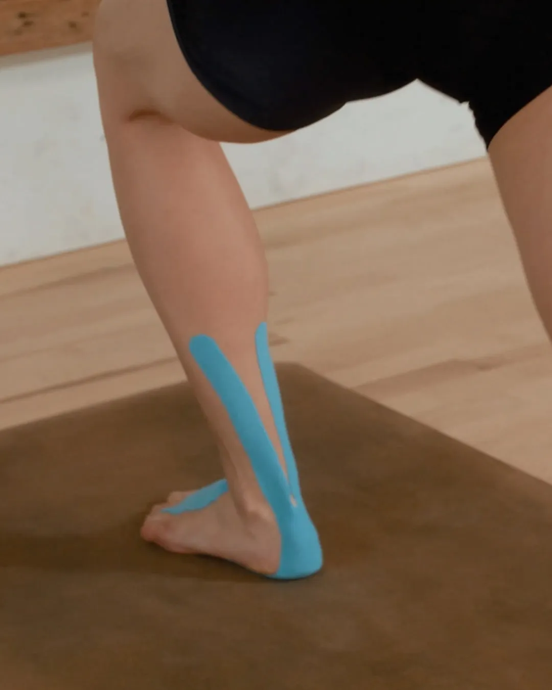 SpiderTech Pro Ankle kinesiologitape 4-pakning bla ferdigkuttet