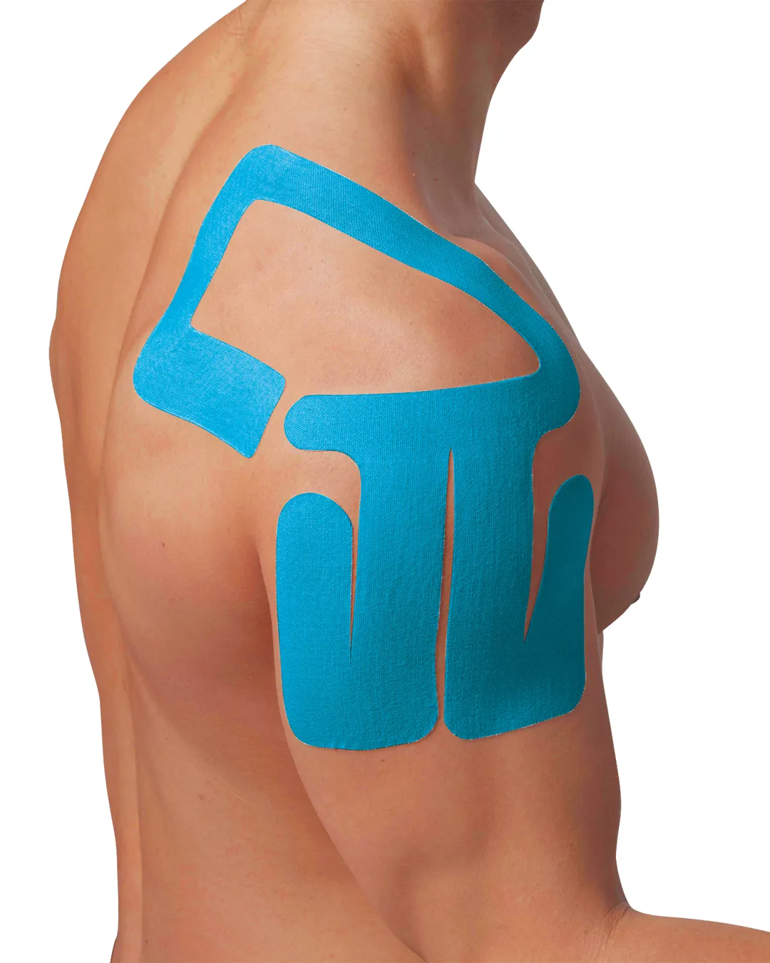 SpiderTech Pro Shoulder plaster blå 2-pk høyre skulder