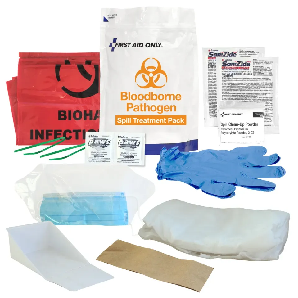 First Aid Only BBP behandlingspakke smittevernsett blodsmitte