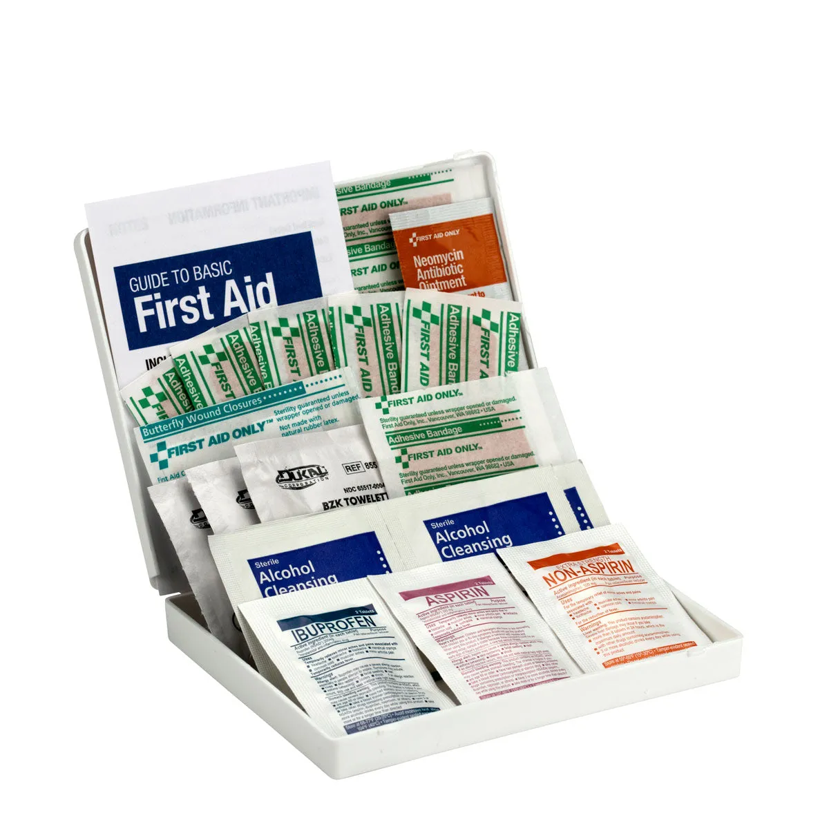 First Aid Only Vehicle førstehjelpssett 28 deler bil plastskrin