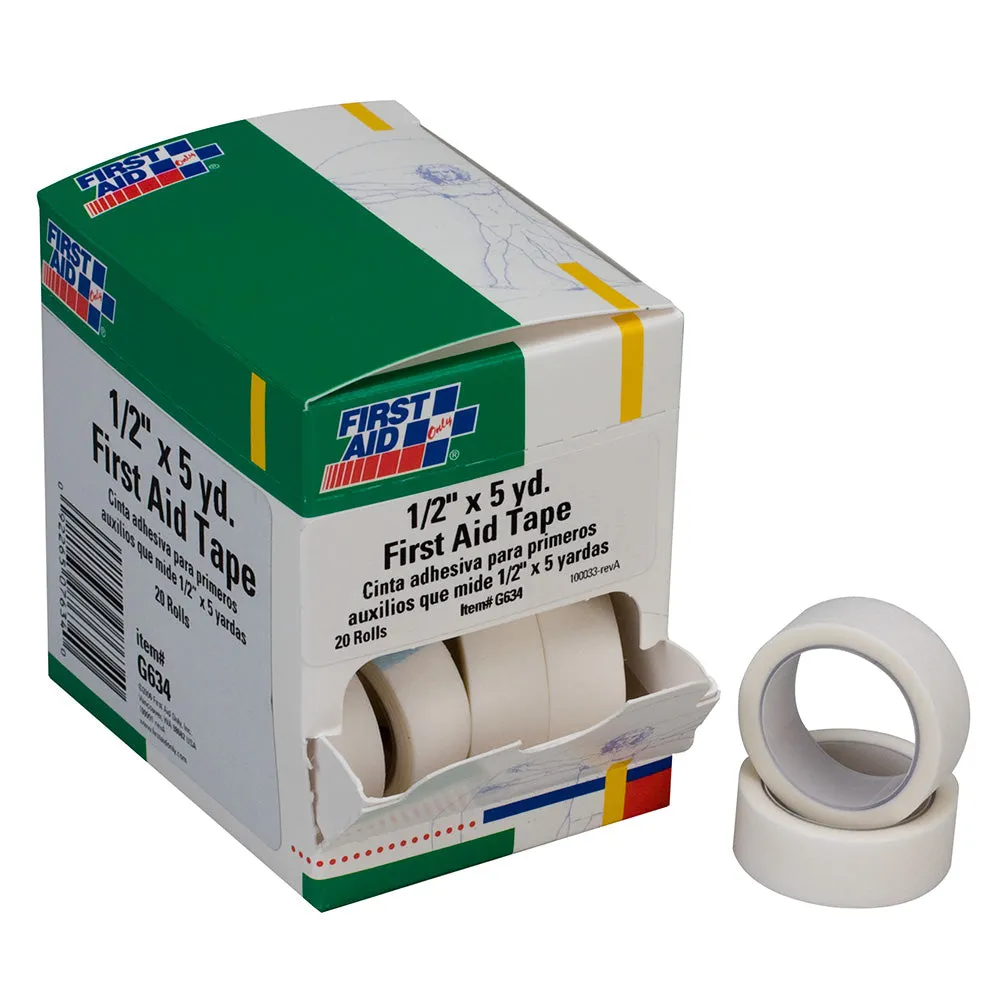 First Aid Only tape 1,3 cm x 4,6 m 20 stk hudvennlig