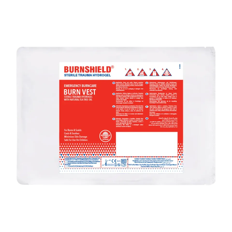 Burnshield Paediatric Burn Vests brannskadevest barn