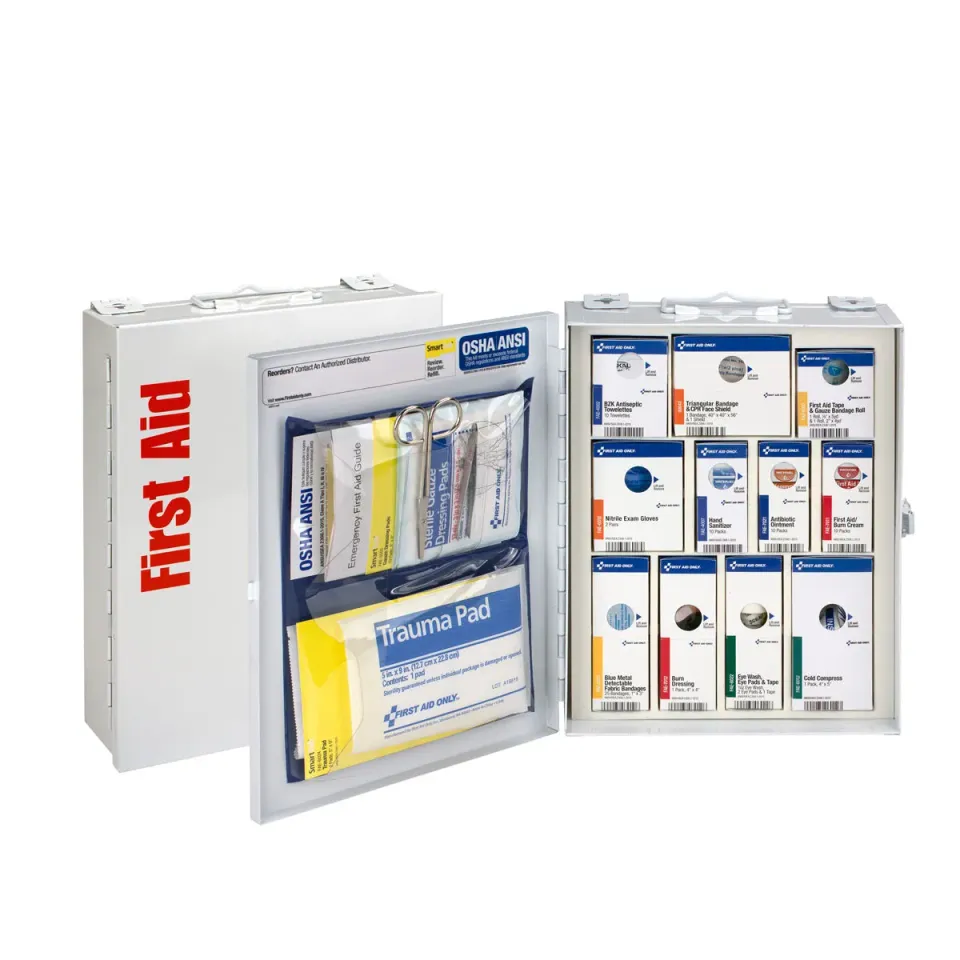 First Aid Only SmartCompliance førstehjelpsskap 25 pers metall
