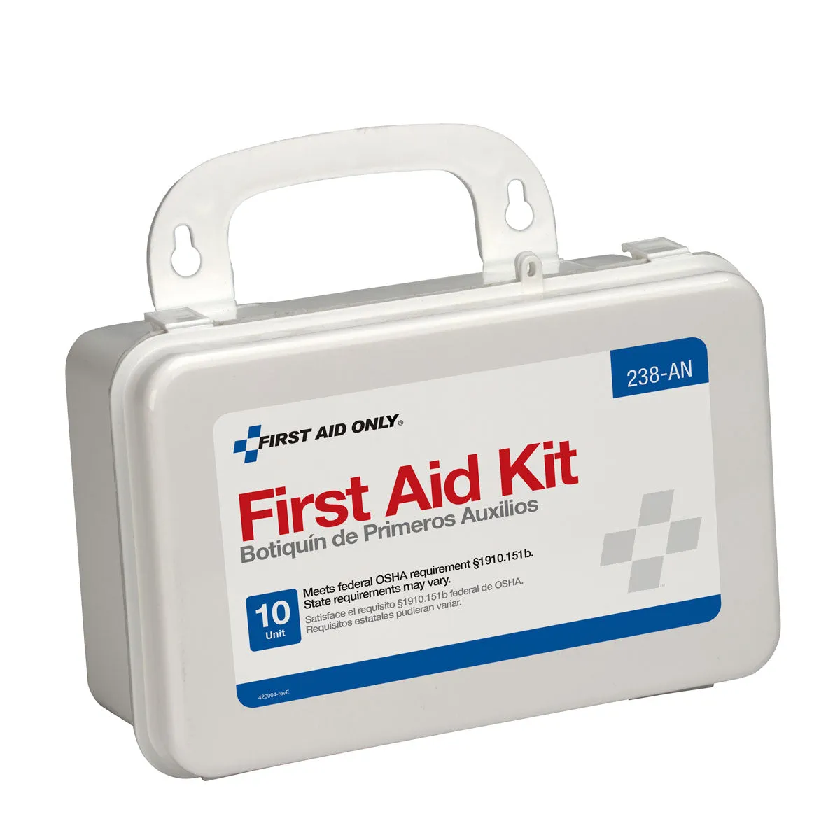 First Aid Only 10 Unit førstehjelpsskrin 65 stk plastboks