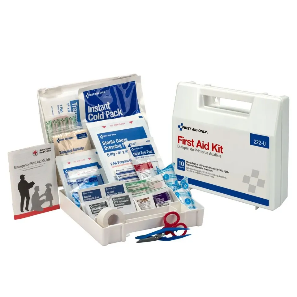 First Aid Only førstehjelpssett 10 personer 62 deler