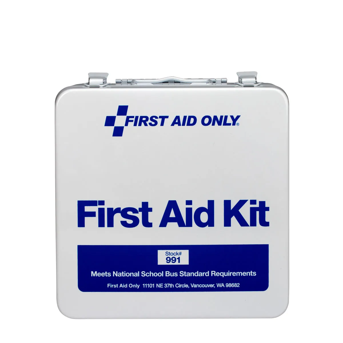 First Aid Only 50 Person Bus førstehjelpsskrin stål 165 deler