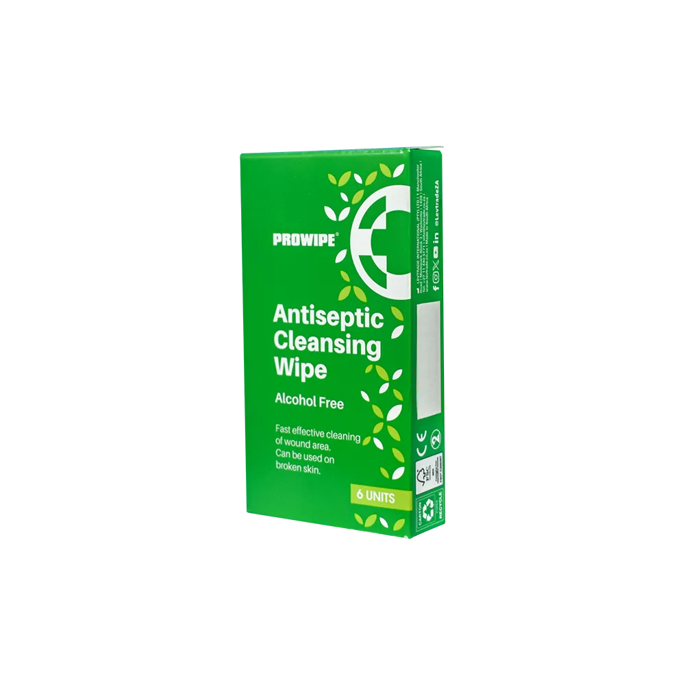Burnshield antiseptiske renseservietter alkoholfri eske