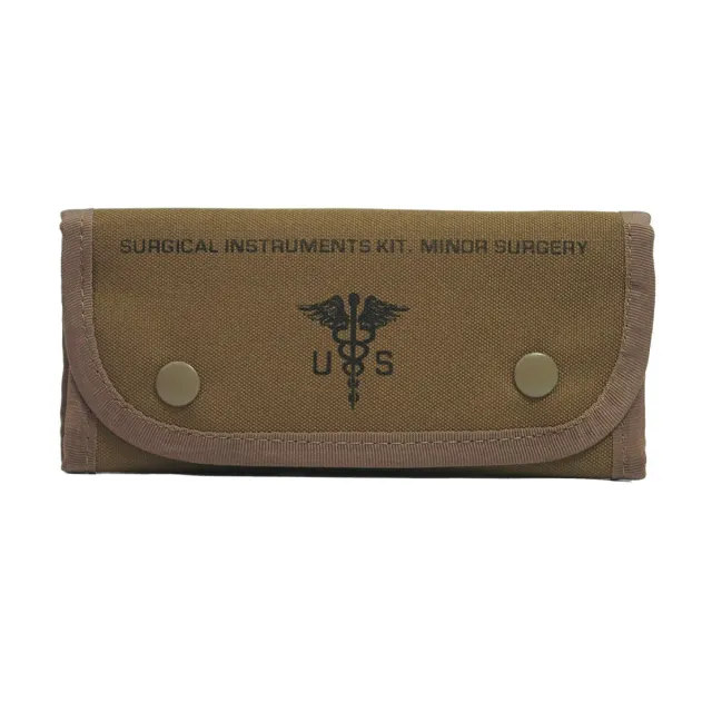 First Aid Only Surgical Set førstehjelpsmappe tan nylon