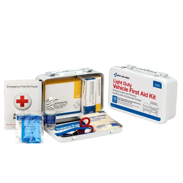 First Aid Only førstehjelpsskrin bil 10 personer 76 deler