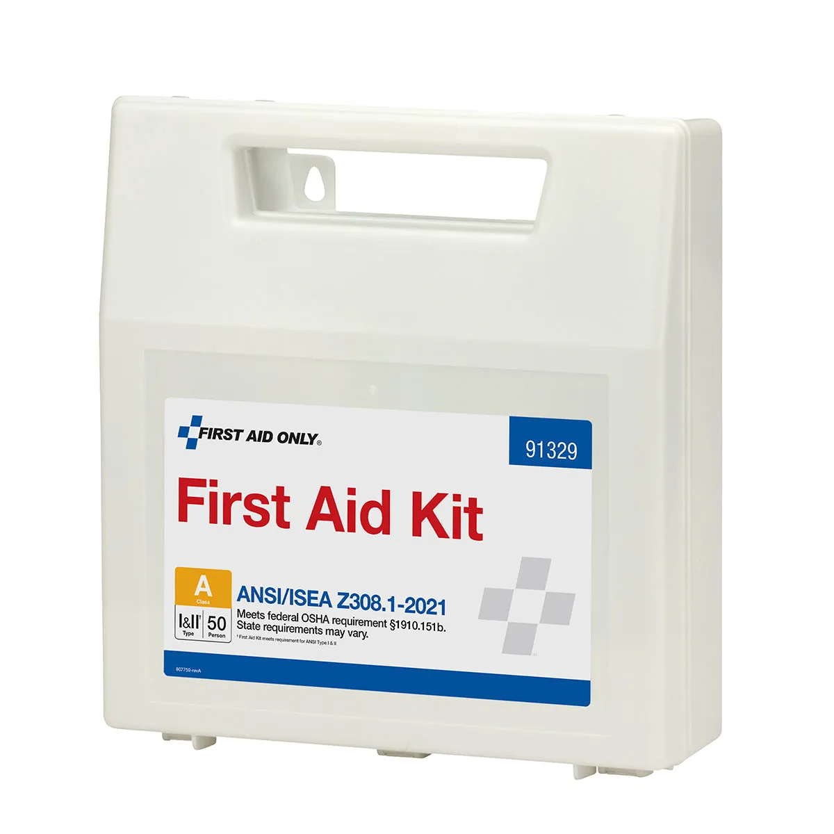 First Aid Only ANSI A førstehjelpsskrin 50 personer 184 deler