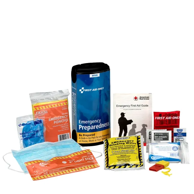 First Aid Only Grab-and-Go Pod beredskapssett katastrofe