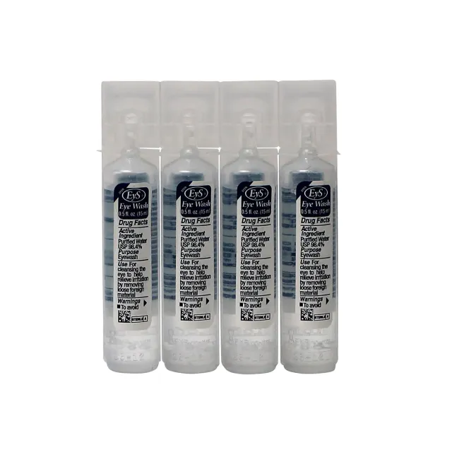 First Aid Only Eyewash øyeskyll 0,5 oz 20 stk steril