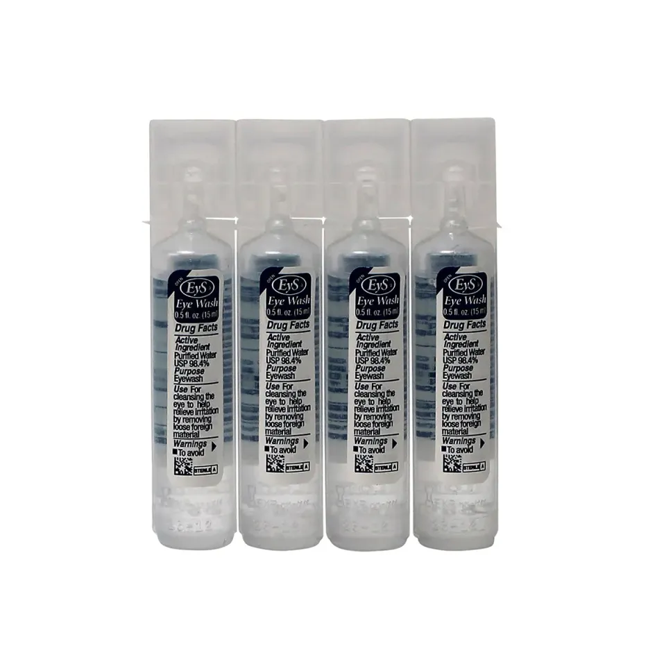 First Aid Only Eyewash øyeskyll 0,5 oz 20 stk steril