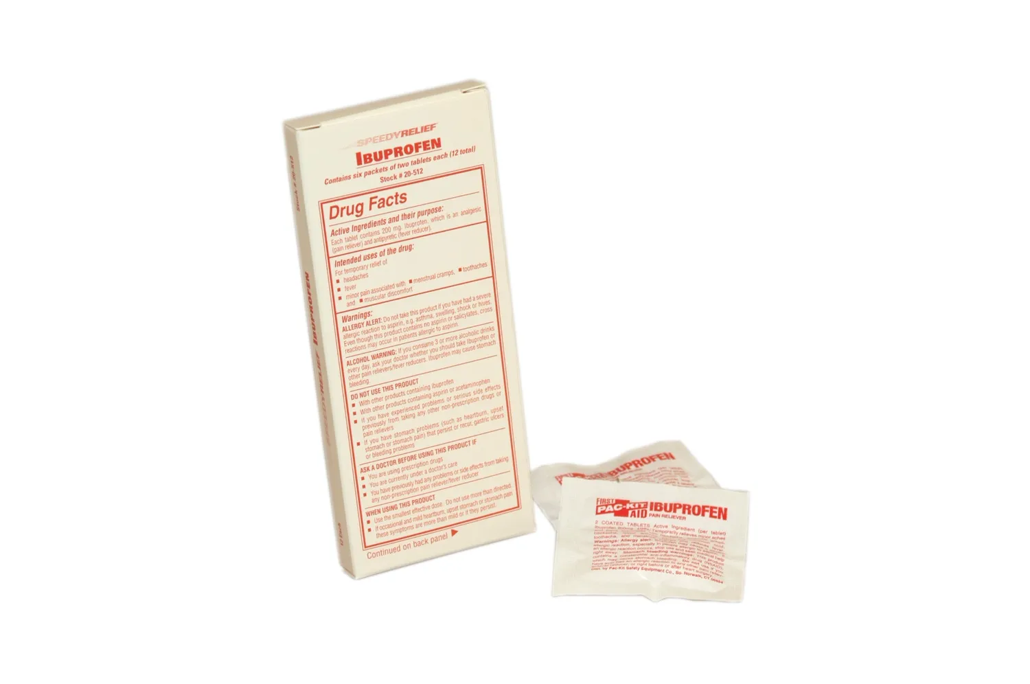 First Aid Only PhysiciansCare ibuprofen tabletter 6 stk feber