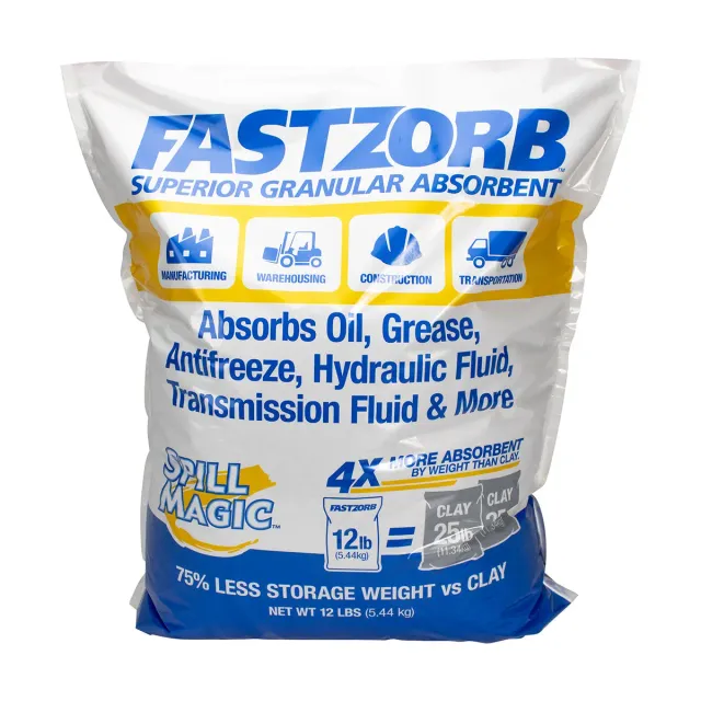 FASTZORB oljeabsorbent granulat 12 lbs pose