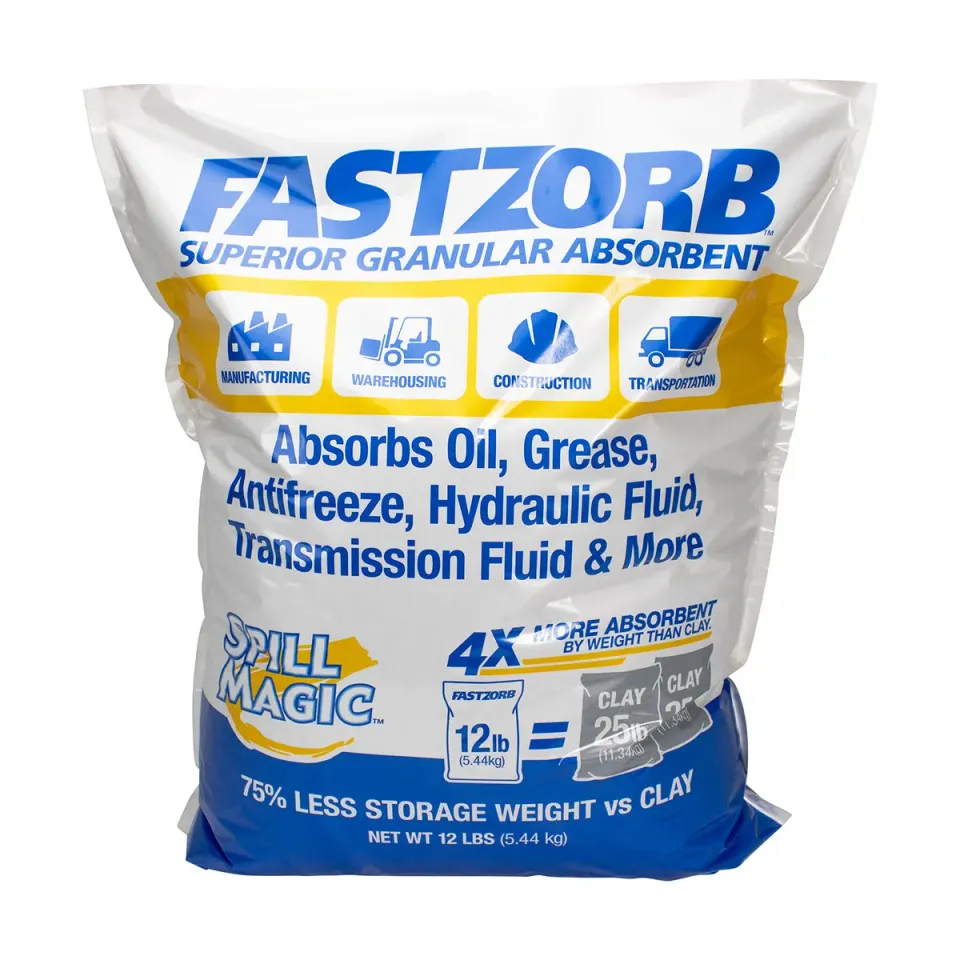 FASTZORB oljeabsorbent granulat 12 lbs pose